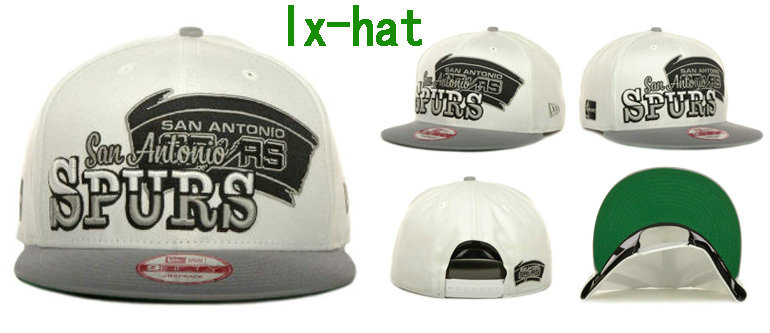 San Antonio Spurs White Snapback Hat GF
